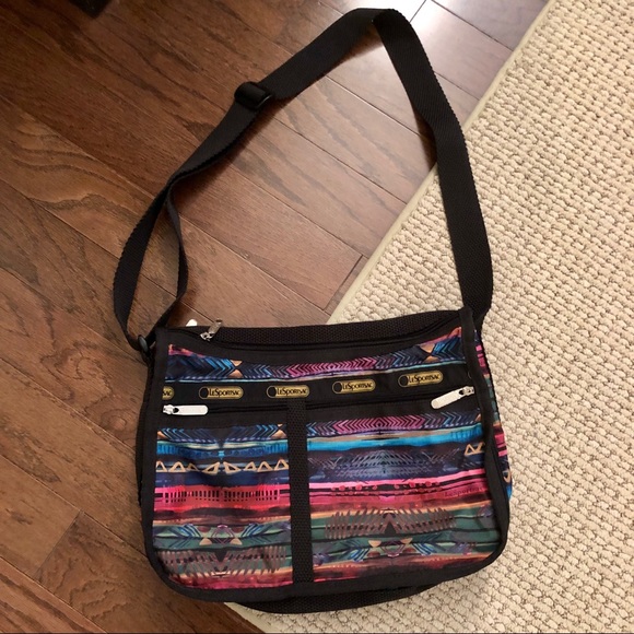 lesportsac carson crossbody messenger bag